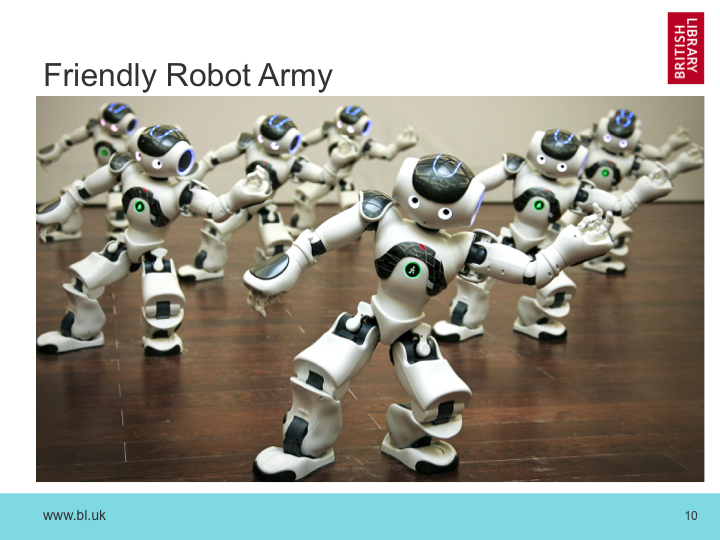 Friendly Robot Army