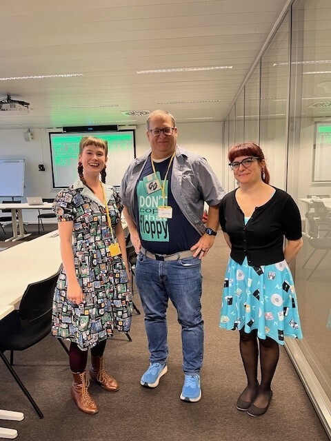 Also the best dressed people in digital preservation… Seriously, check the threads!